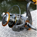 Reel de Pesca Profesional Drag 12 kg y 13 Rodamientos