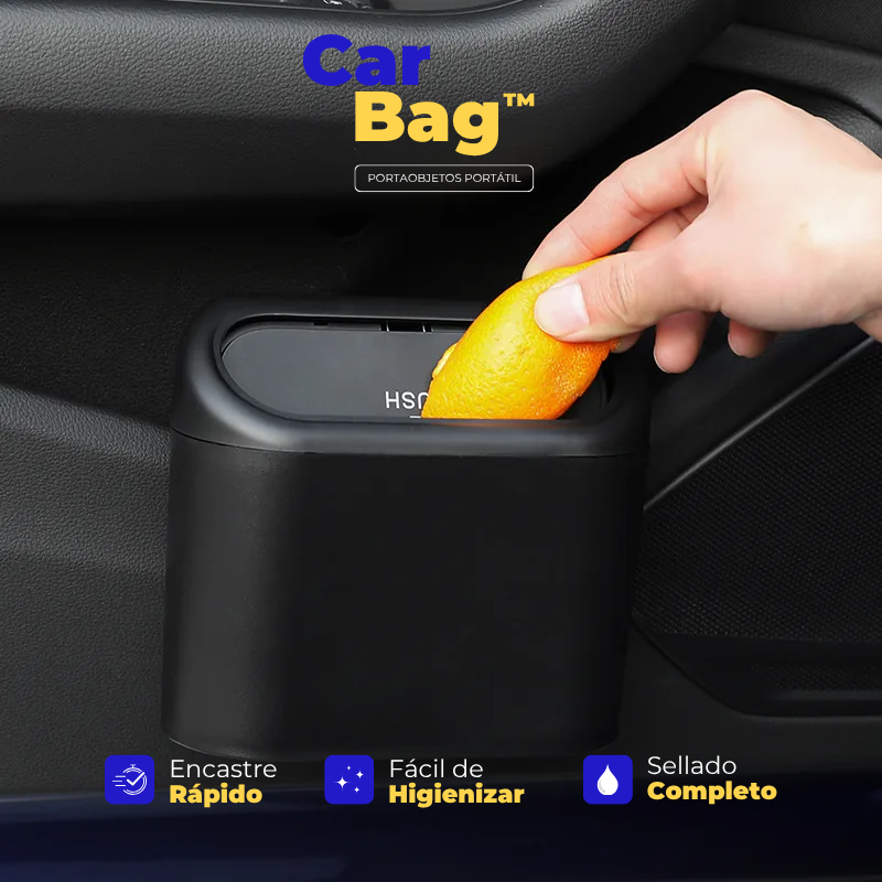 CarBag™ - Porta Residuos/Objetos para Auto
