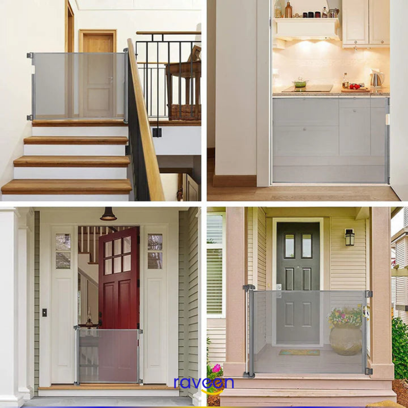 SecuriFlex™ - Portón de Seguridad Retráctil